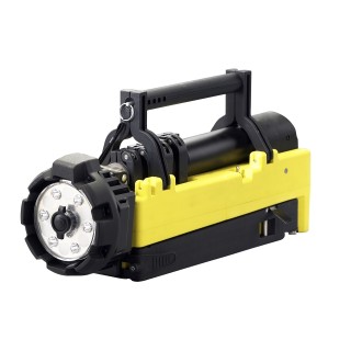 Portable Scene Light EXT- 230V AC/12V DC - jaune