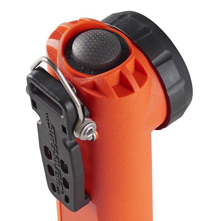 Survivor X ATEX - 230V AC/12V DC  - Lampe coudée rechargeable 250lm Zone 0 avec chargeur - Orange