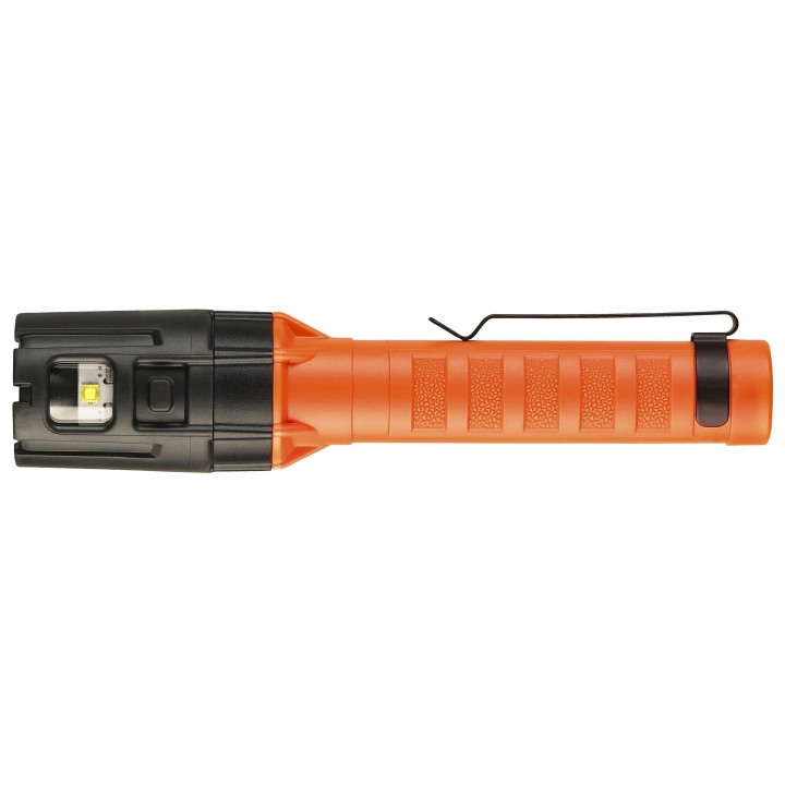 Dualie 2AA Torche avec 2 piles Alkalines AA. boîte - Orange (ATEX/IECEX)