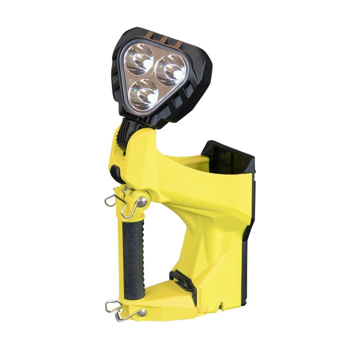 Vulcan Clutch - Lanterne rechargeable 1700 lumens orientable 340° - Accrochable - chargeur 230V AC avec sangle Heavy Duty - Jaun