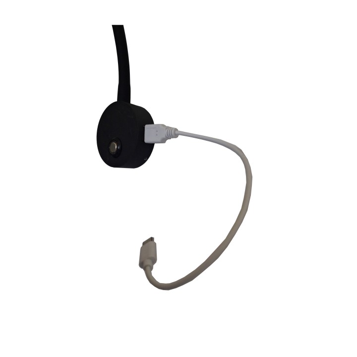 Lampe de table à cartes Blanc/Rouge chargeur USB