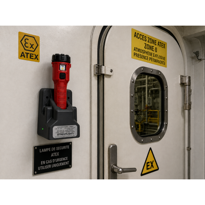 Torche Dualie Atex Rechargeable