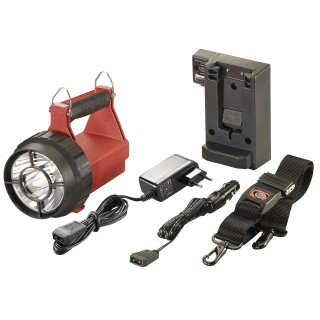 Vulcan ATEX rechargeable Vehicle mount 12V DC standard système avec sangle d'épaule détache rapide - Orange